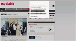 Desktop Screenshot of mediabiz.de