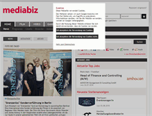Tablet Screenshot of mediabiz.de